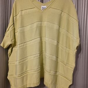 PLANES Women's Short Sleeve Top - Yellow